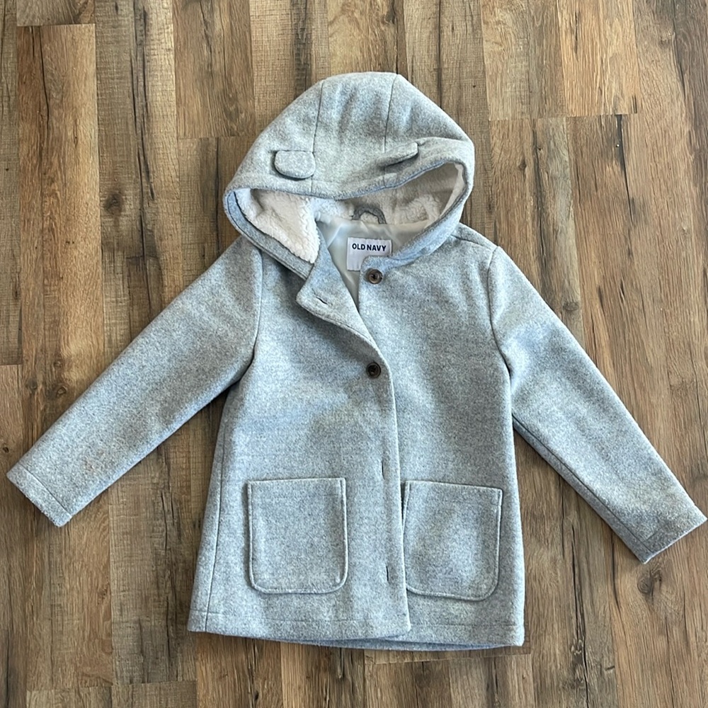 Grey Wool Coat